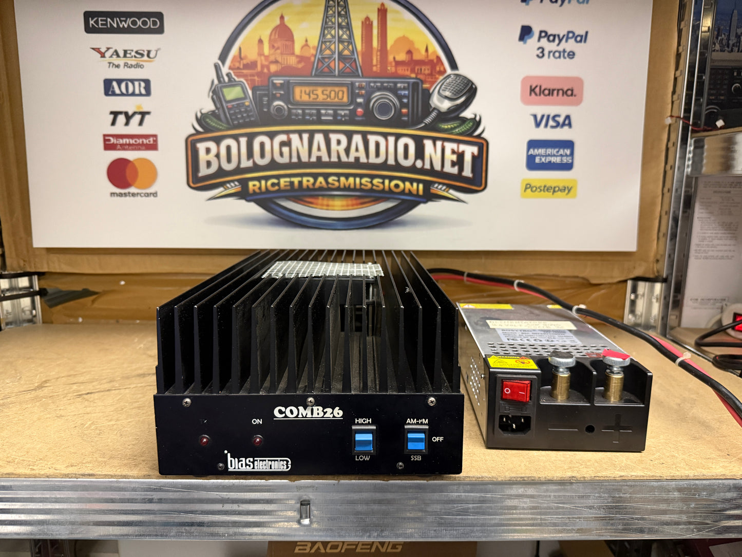 Bias Electronics Comb 26 + alimentatore 220 volt 500w