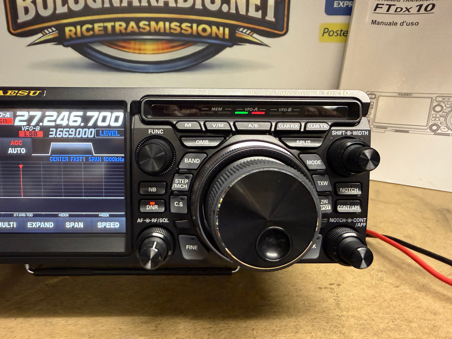 Yaesu FTDX 10 pari al nuovo full set Garanzia ufficiale fino al 09/2028