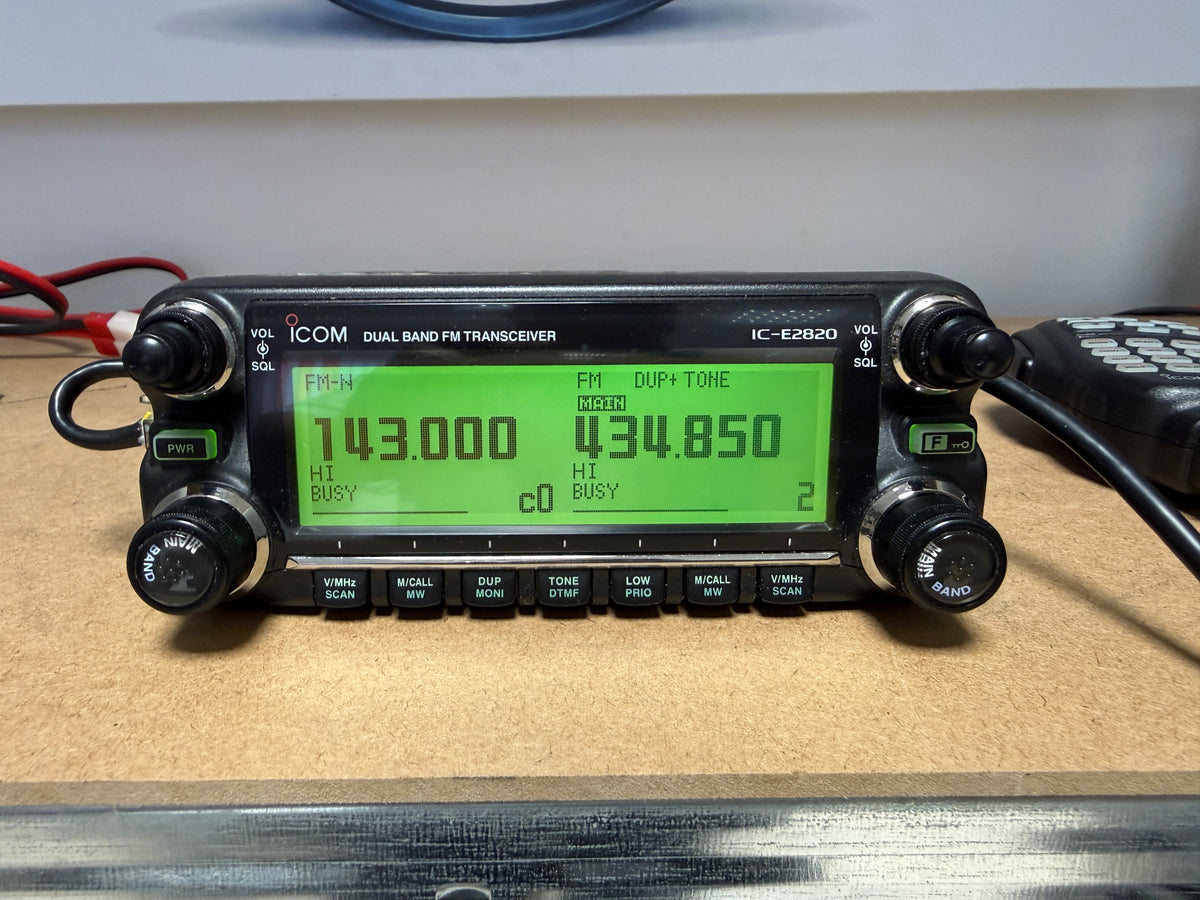 Icom IC E2820 perfetto Garanzia 12 Mesi