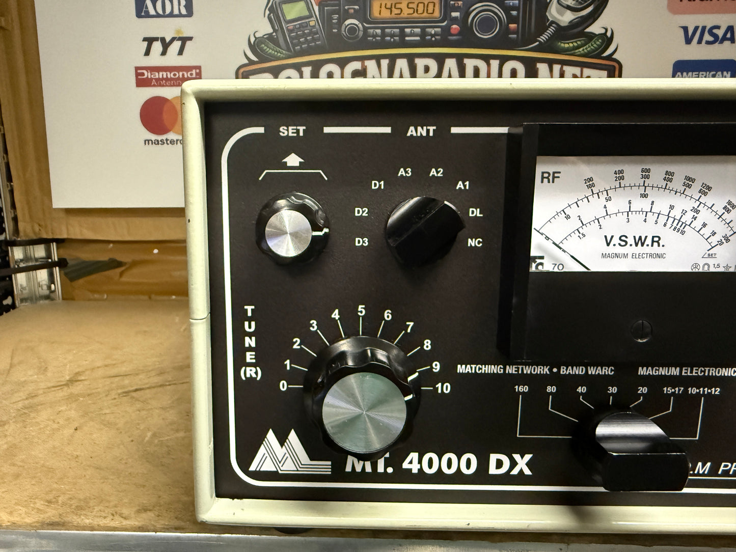 A-1 Magnum MT 4000 DX accordatore d'antenna 4 kw