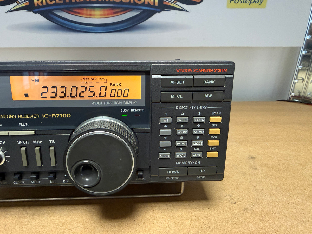 Icom IC-R 7100 perfetta Garanzia 12 Mesi