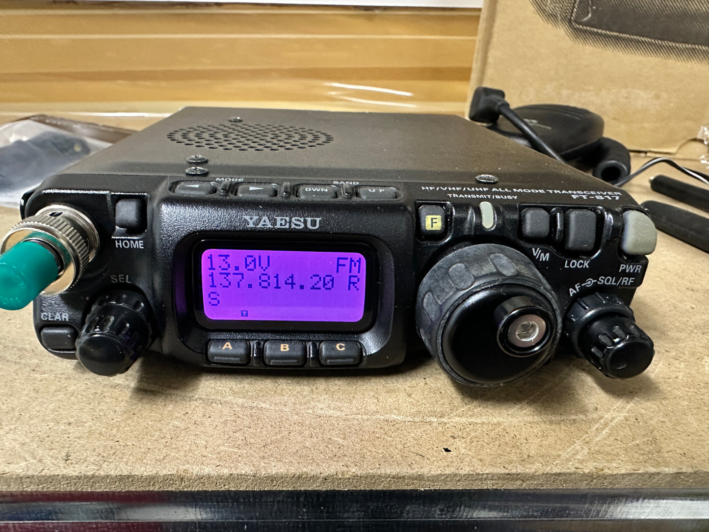 Yaesu ft 817 ND completo