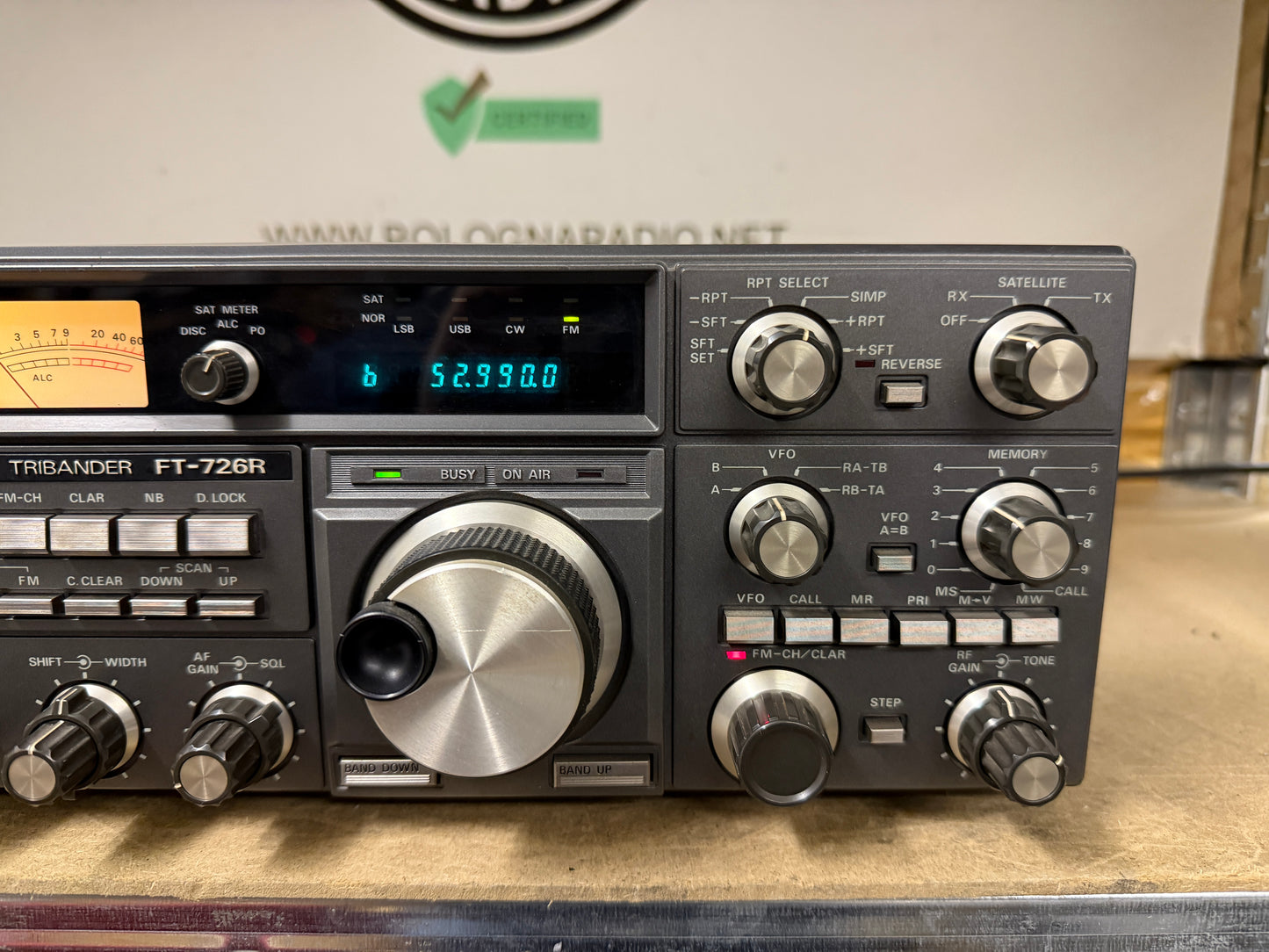 A1 Yaesu FT 726 + 50 Mhz perfetta Garanzia 12 Mesi