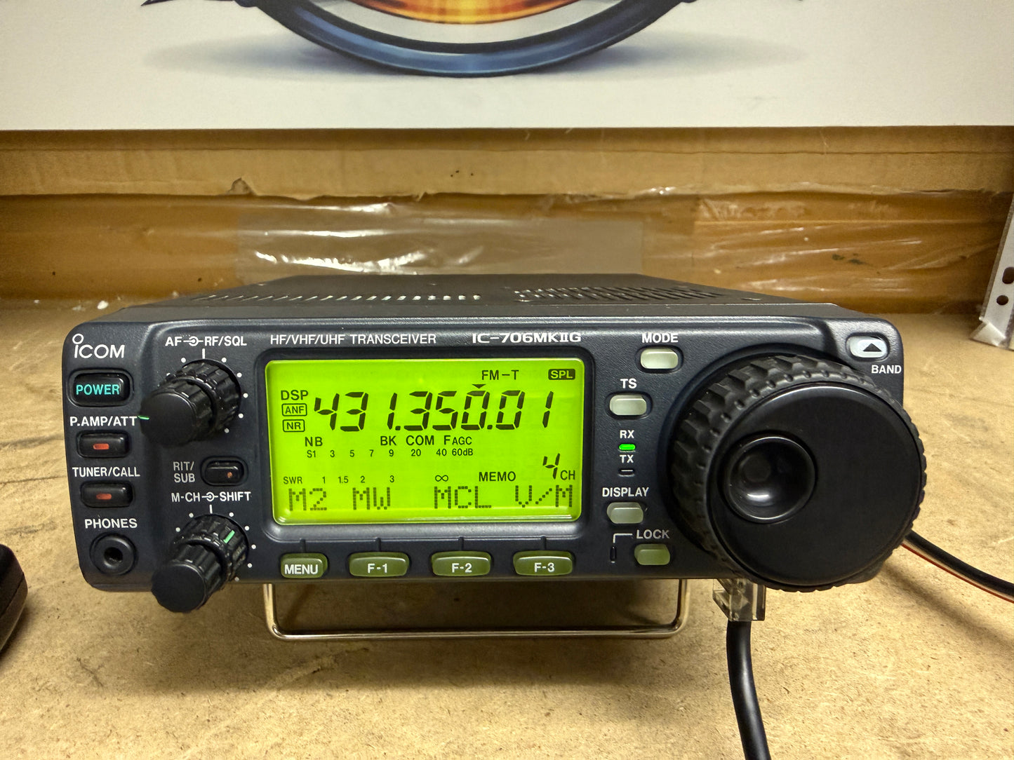 Icom IC 706 MK2G pari al nuovo Garanzia 12 Mesi FULL SET