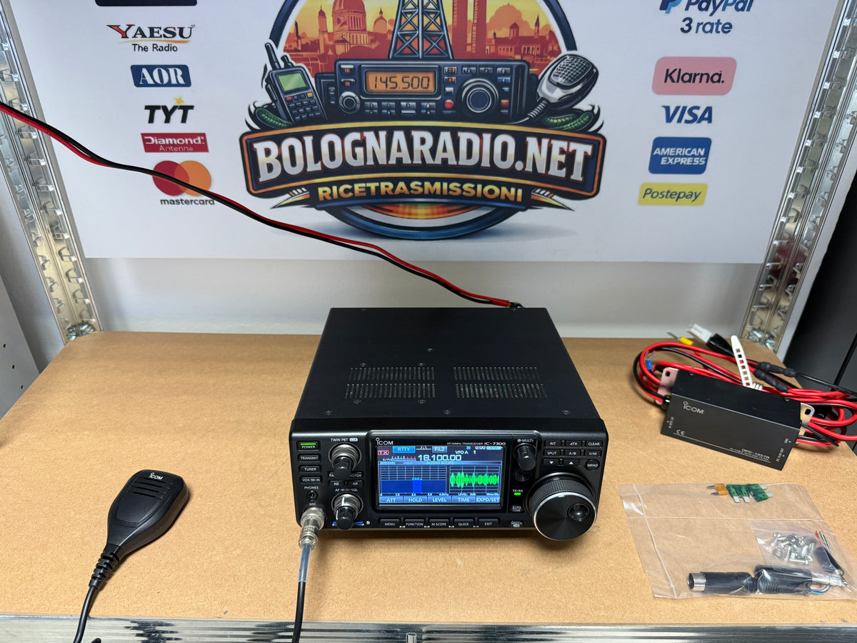 Icom ic 7300 pari al nuovo full set Garanzia 12 Mesi