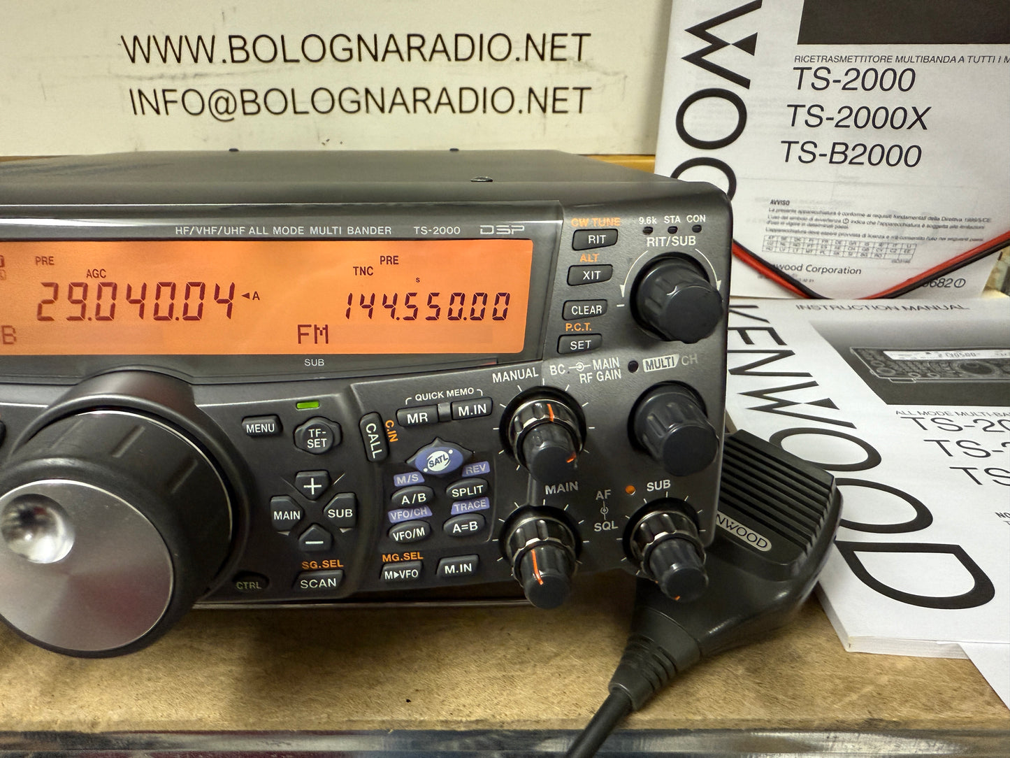 Kenwood TS 2000 pari al muovo Garanzia 12 Mesi full set