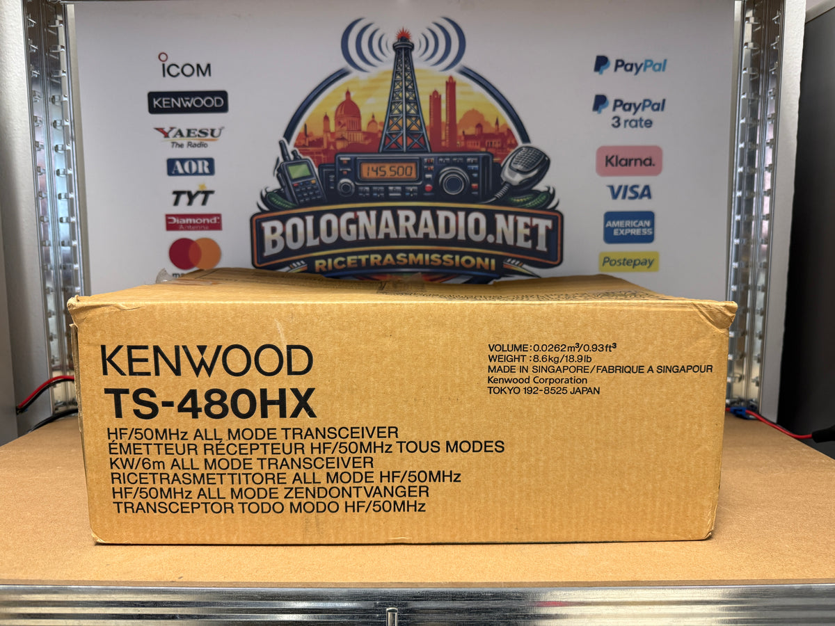Kenwood TS 480 HX 200 watt perfetto full set Garanzia 12 Mesi