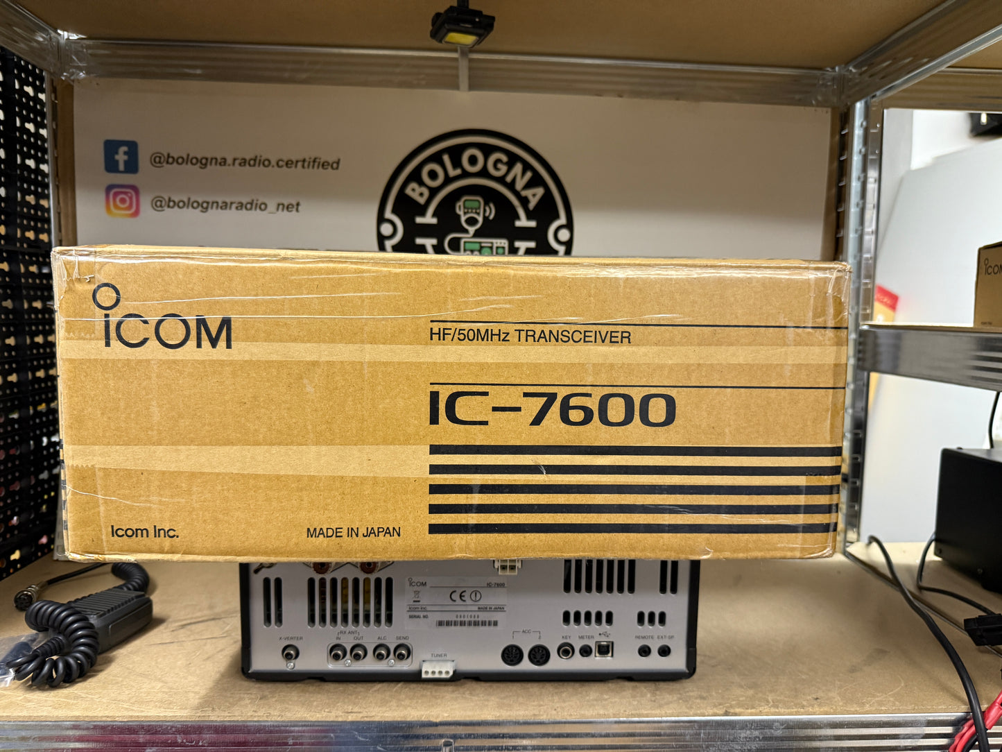 Icom ic 7600 full set perfetta Garanzia 12 Mesi