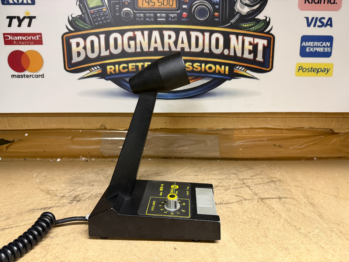 Zetagi MB+4 MICROFONO PREAMPLIFICATO BASE