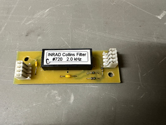 FILTRO COLLINS INRAD 720F 2000 HZ 455 KHZ SSB