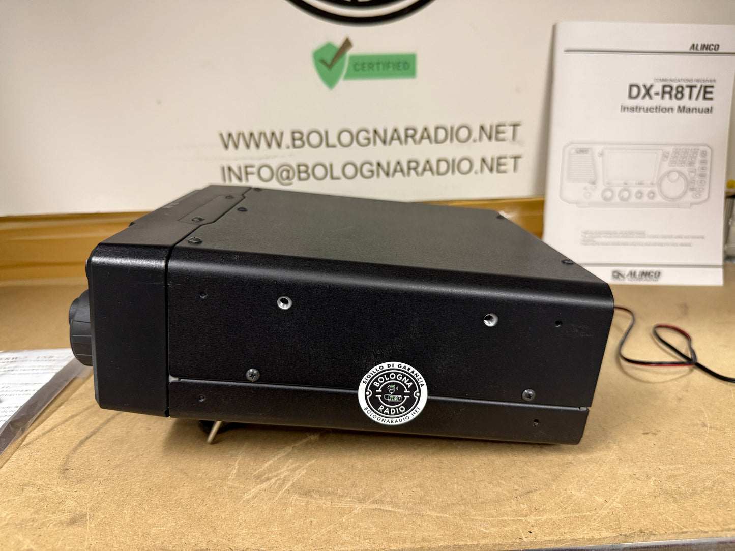 A1 - Ricevitore Alinco DX-R8E + ERW7 pari al nuovo
