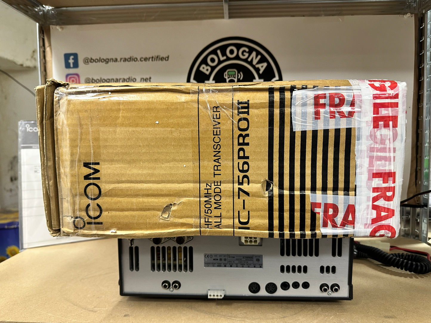 Icom 756 pro 3 unico proprietario