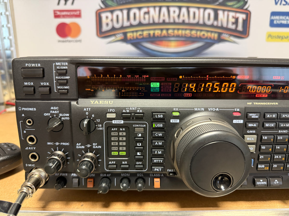 A-1 Yaesu FT 1000 MP MARK V field perfetta Garanzia 12 Mesi