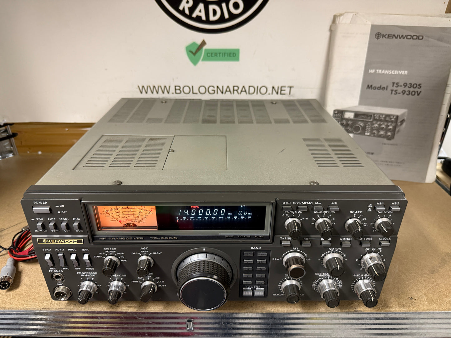 Kenwood TS 930SAT 125 Watt revisionato Garanzia 12 Mesi
