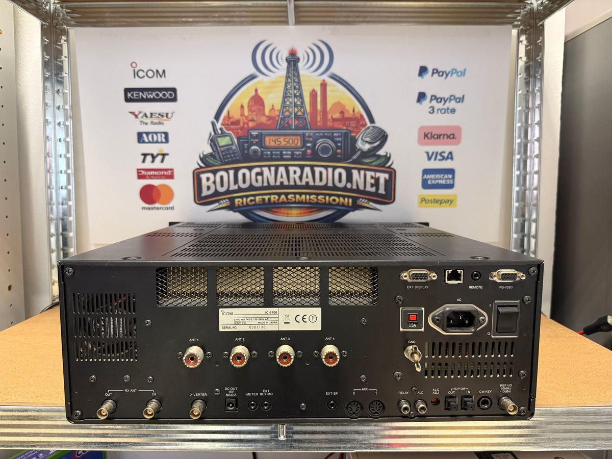 Icom IC 7700 pari al nuovo full set Garanzia 12 Mesi