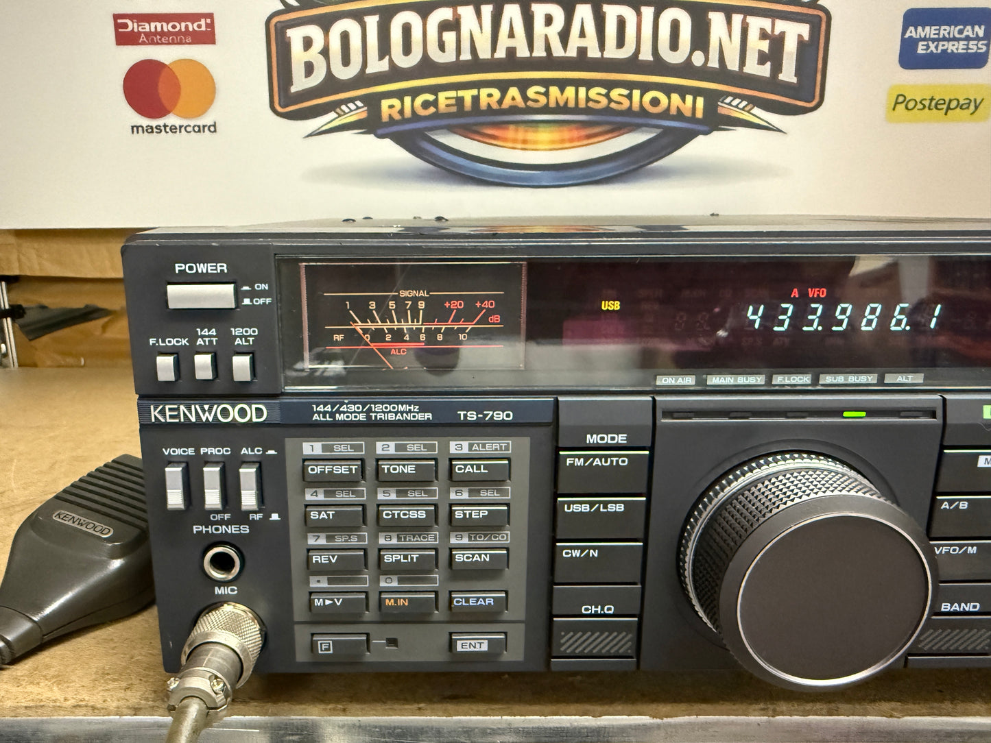 Kenwood TS 790 perfetto Garanzia 12 Mesi