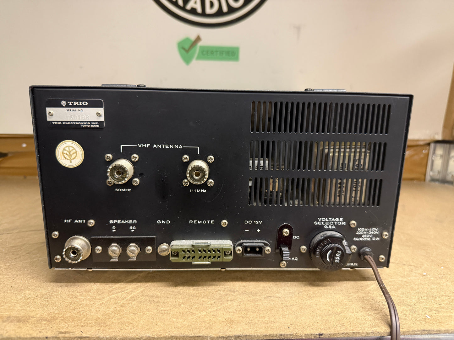 Kenwood TS 599s linea completa RX+TX imballo Garanzia 12 mesi