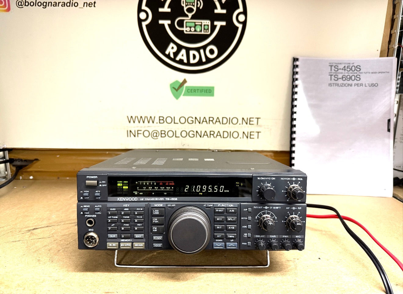 Kenwood TS 450S at perfetto Garanzia 12 Mesi