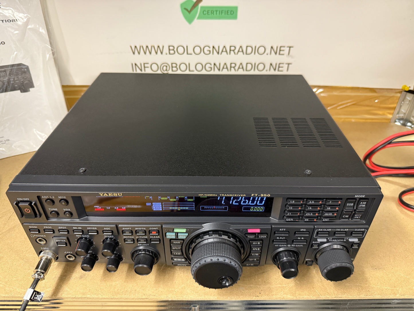 Yaesu FT 950 pari al nuovo full set imballo originale
