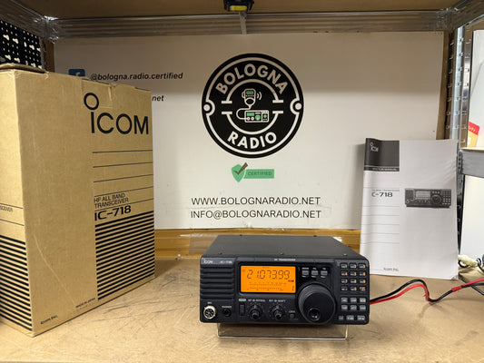 A1 icom IC-718 espanso Garanzia 12 Mesi full set