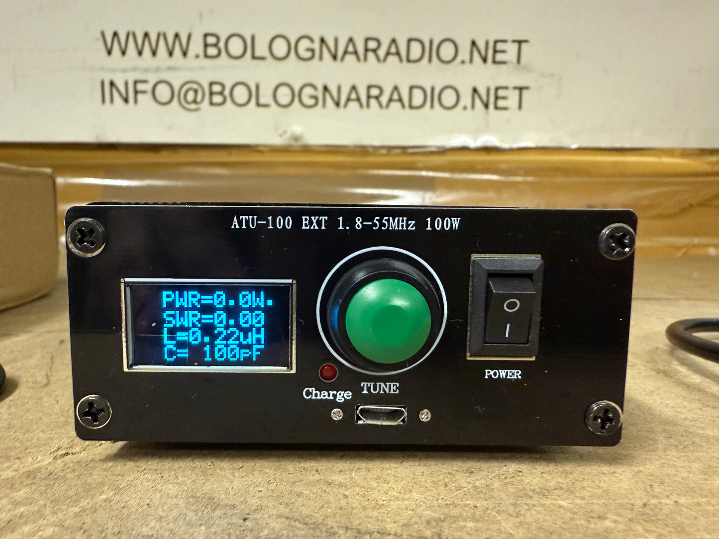 Accordatore QRP ATU-100 EXT 1.8-55MHz 100W nuovo