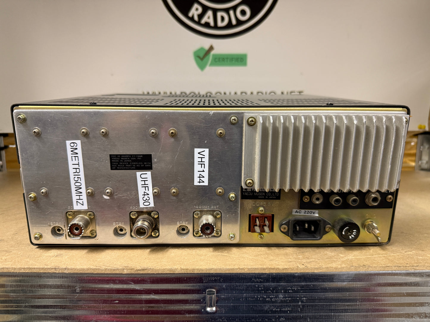 Yaesu FT 726 + 50 Mhz perfetta