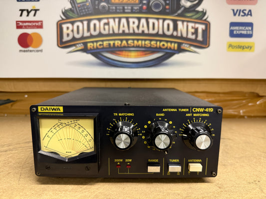DAIWA CNW-419 ACCORDATORE MANUALE DI ANTENNA PER HF 1.8 - 30 Mhz 200W