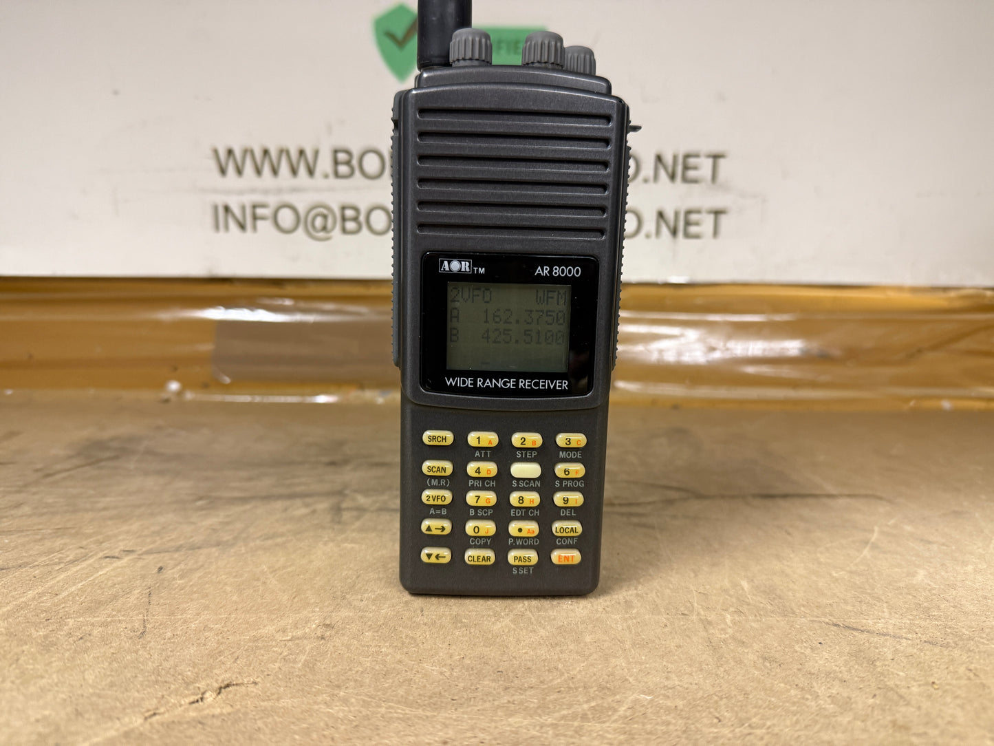 Ricevitore aor AR 8000  Ricevitore scanner 0,5 a 1900 MHz