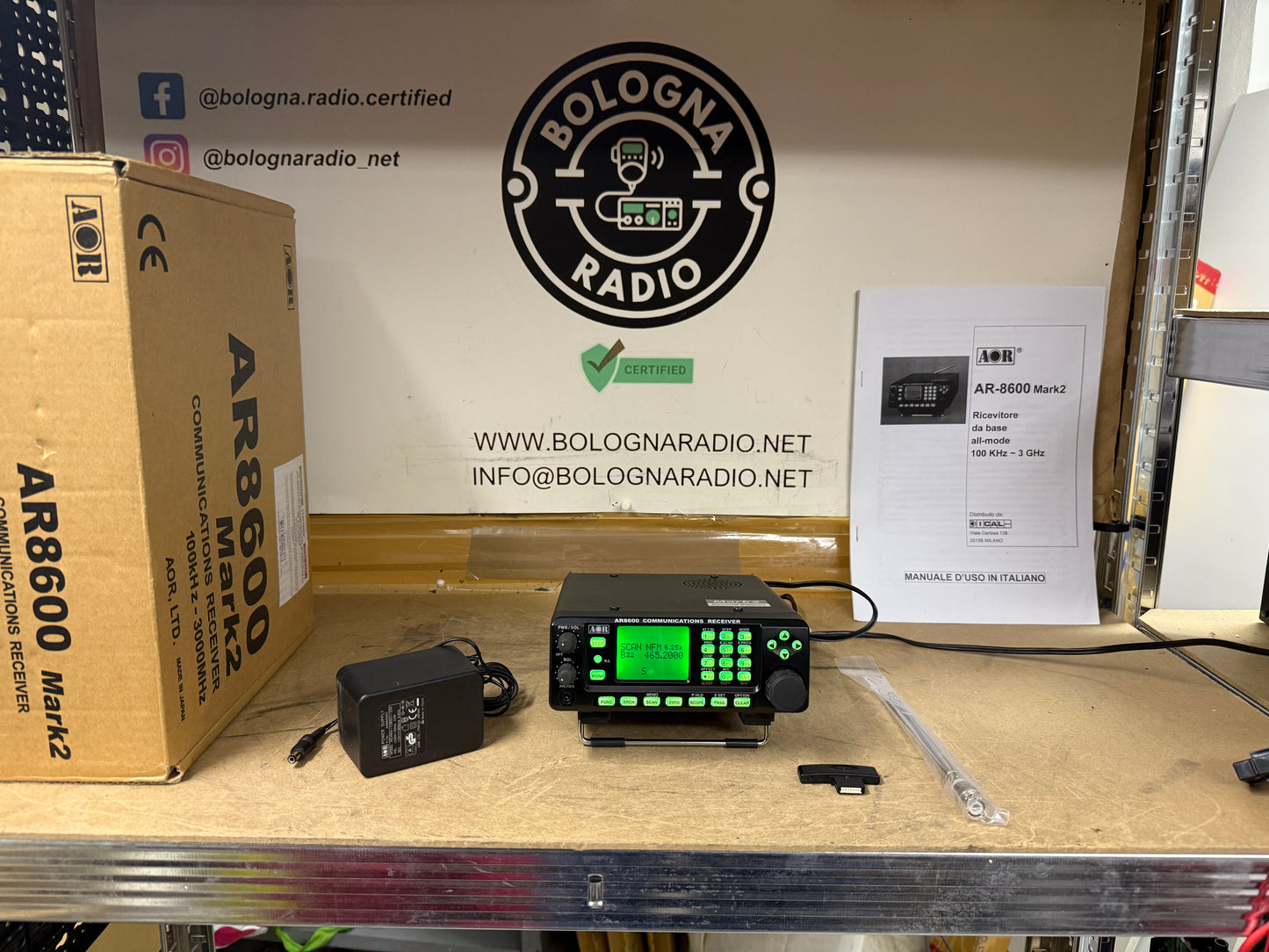 A1 Aor 8600 MK2 - Garanzia 12 Mesi 0,1-3000 MHz perfetto