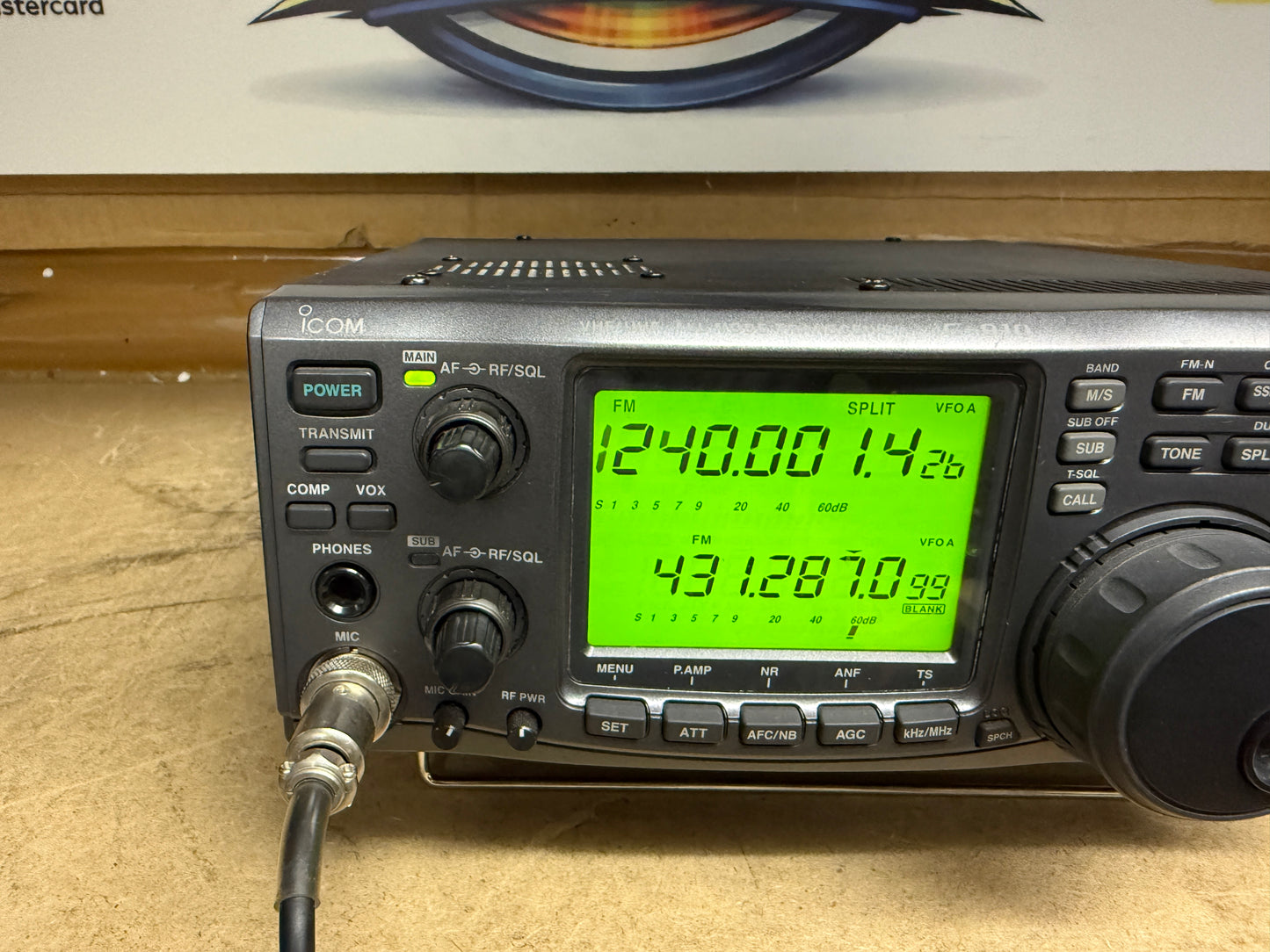 A-1 Icom IC 910 H + 1200 Mhz + 2 dsp Garanzia 12 Mesi