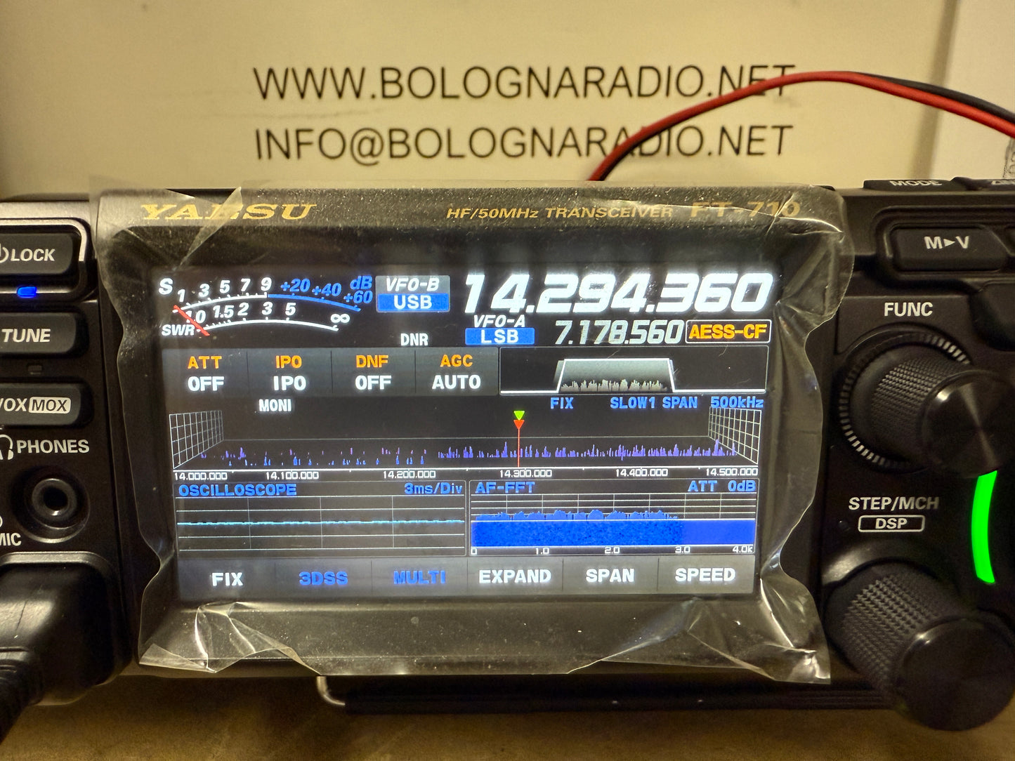 Yaesu FT-710 Aess pari al nuovo + sp40 garanzia 5 anni csyeson