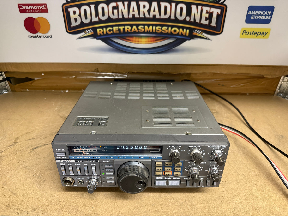 Kenwood TS 430S imballo originale perfetto Garanzia 12 Mesi