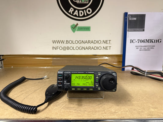 Icom IC 706 MK2G + DSP UT106 garanzia 12 mesi