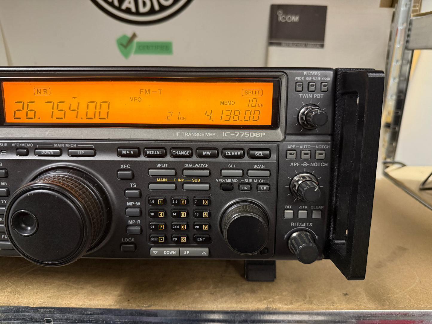 A1 Icom ic 775 DSP 200 watt perfetto imballo originale Garanzia 12 Mesi