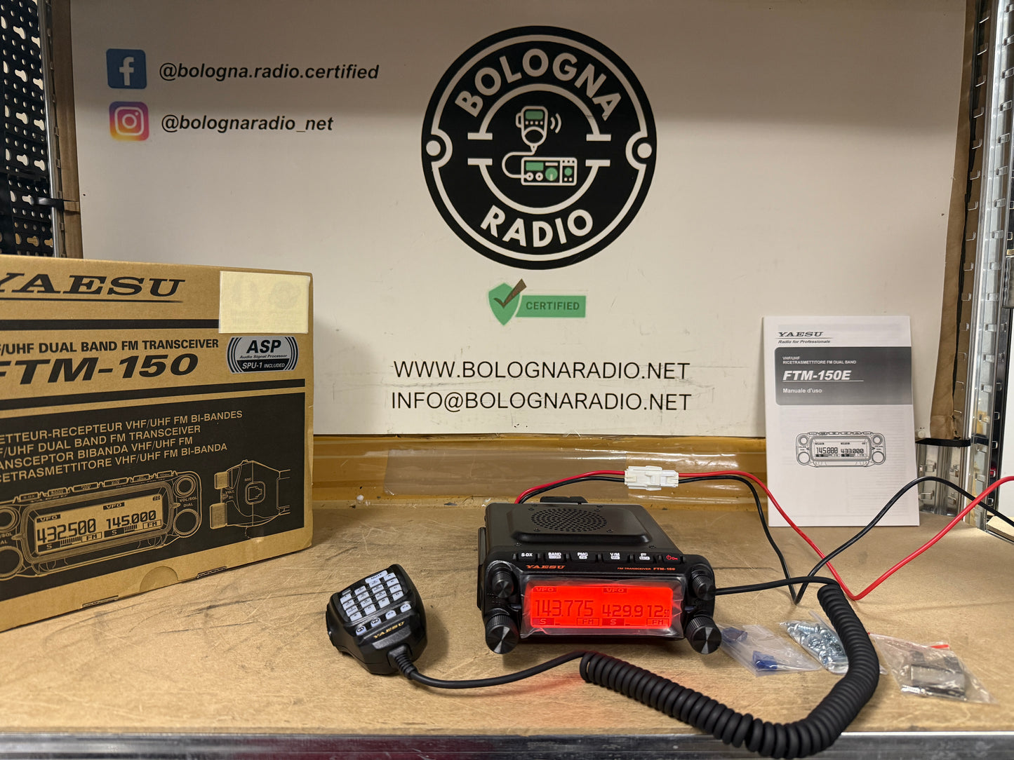 A1 YAESU FTM 150E ASP NUOVO GARANZIA UFFICIALE