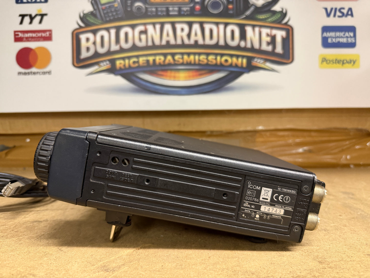 Icom IC 706 MK2G pari al nuovo Garanzia 12 Mesi