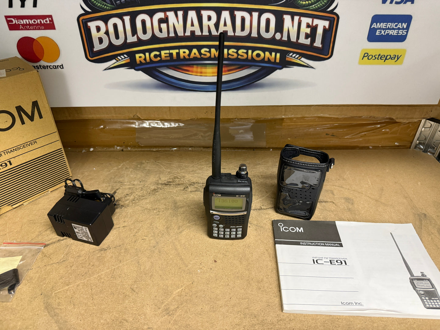 Icom IC-E91 pari al nuovo + custodia