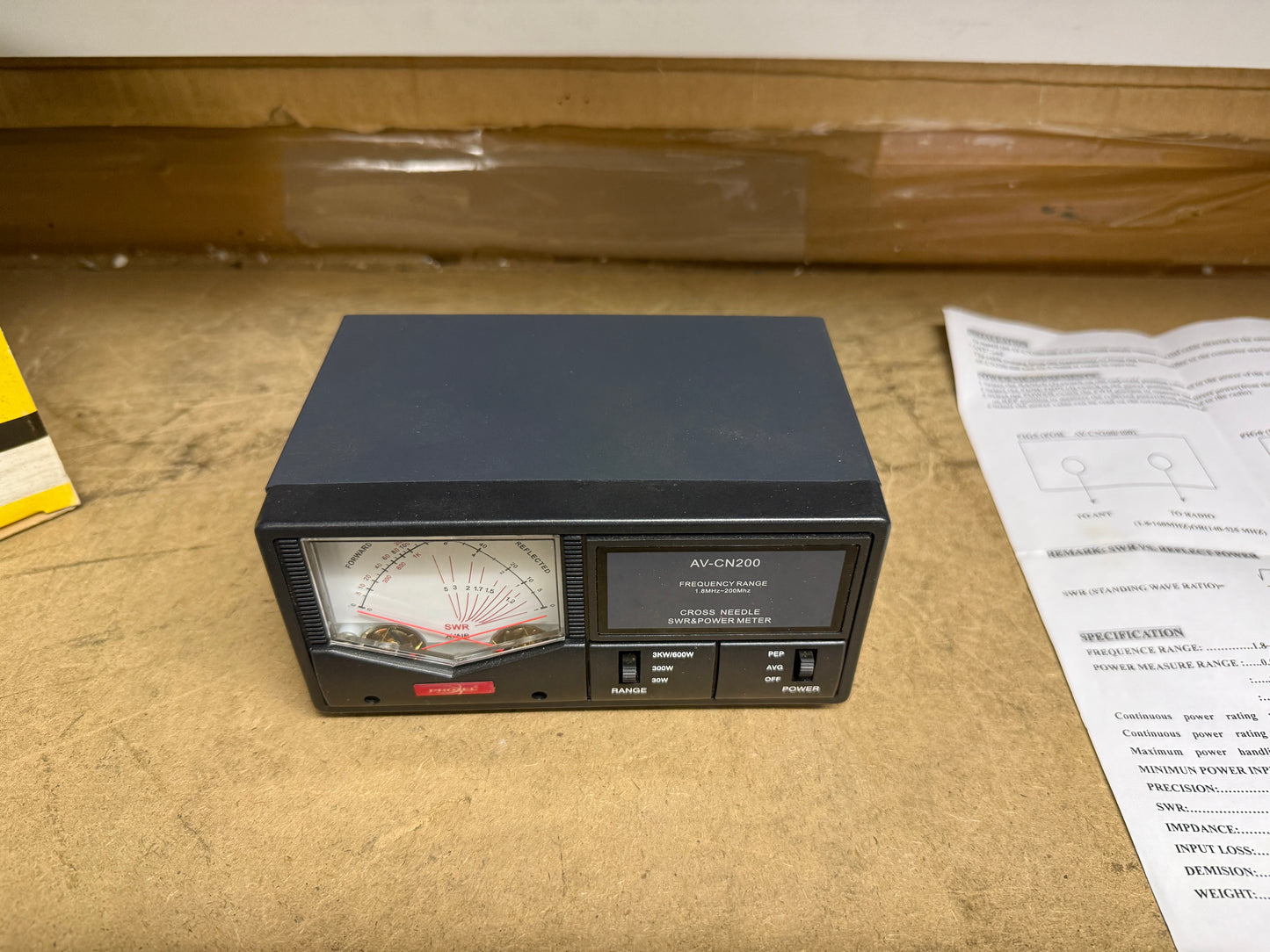 Proxel CN-200 ROSMETRO WATTMETRO HF/VHF 3Kw.