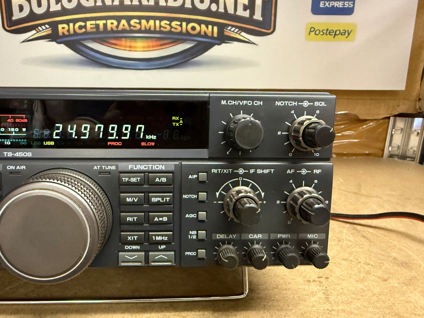 Kenwood TS 450S at perfetto Garanzia 12 Mesi