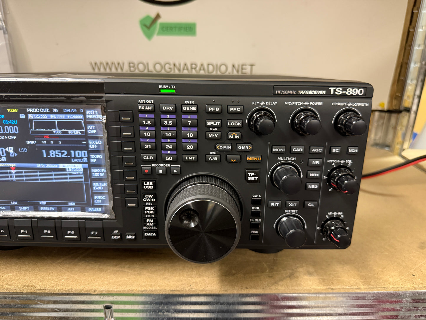 Kenwood TS 890 pari al nuovo garanzia ufficiale 3 anni