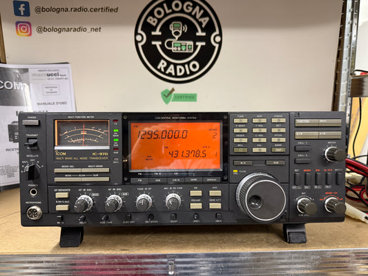 A1 Icom ic 970 + 1.200 Mhz + RX 50/905 Mhz + PS35 Garanzia 12 Mesi