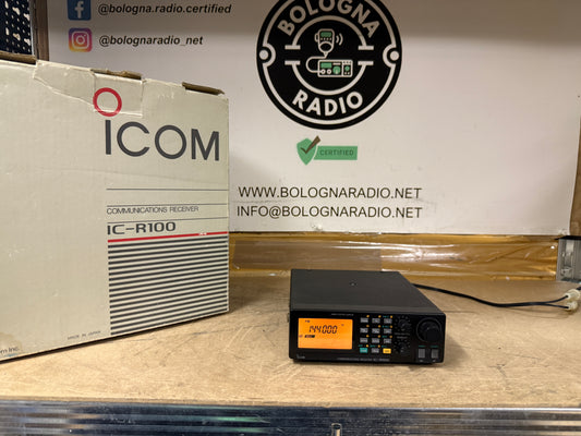 Icom ic r 100 revisionato full set garanzia 12 mesi