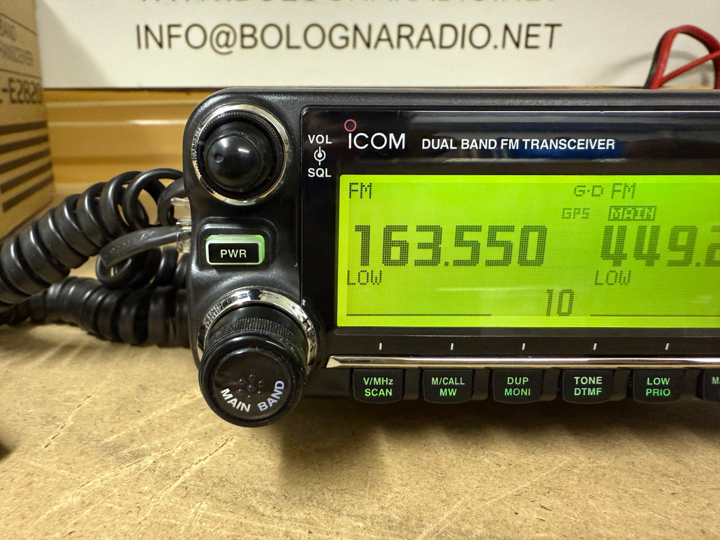 00 Icom ic E 2820 + Dstar + GPS + espansione banda