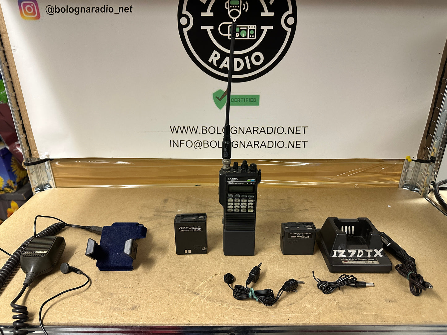 Yaesu FT 470 + accessori