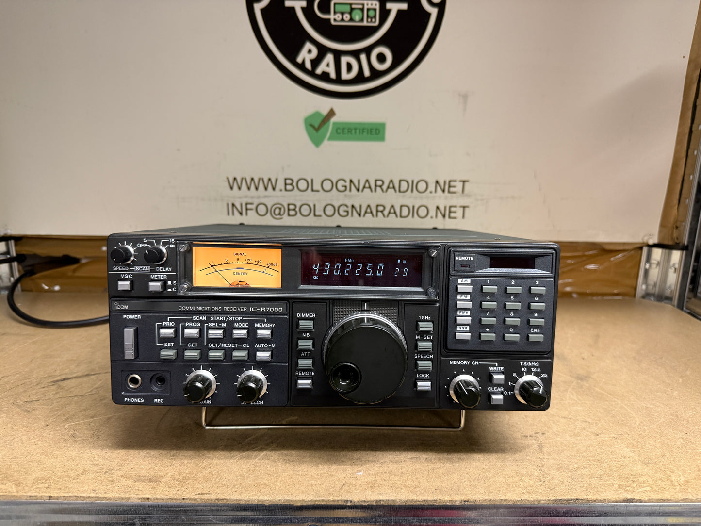 Icom ic r7000 perfetto Garanzia 12 Mesi