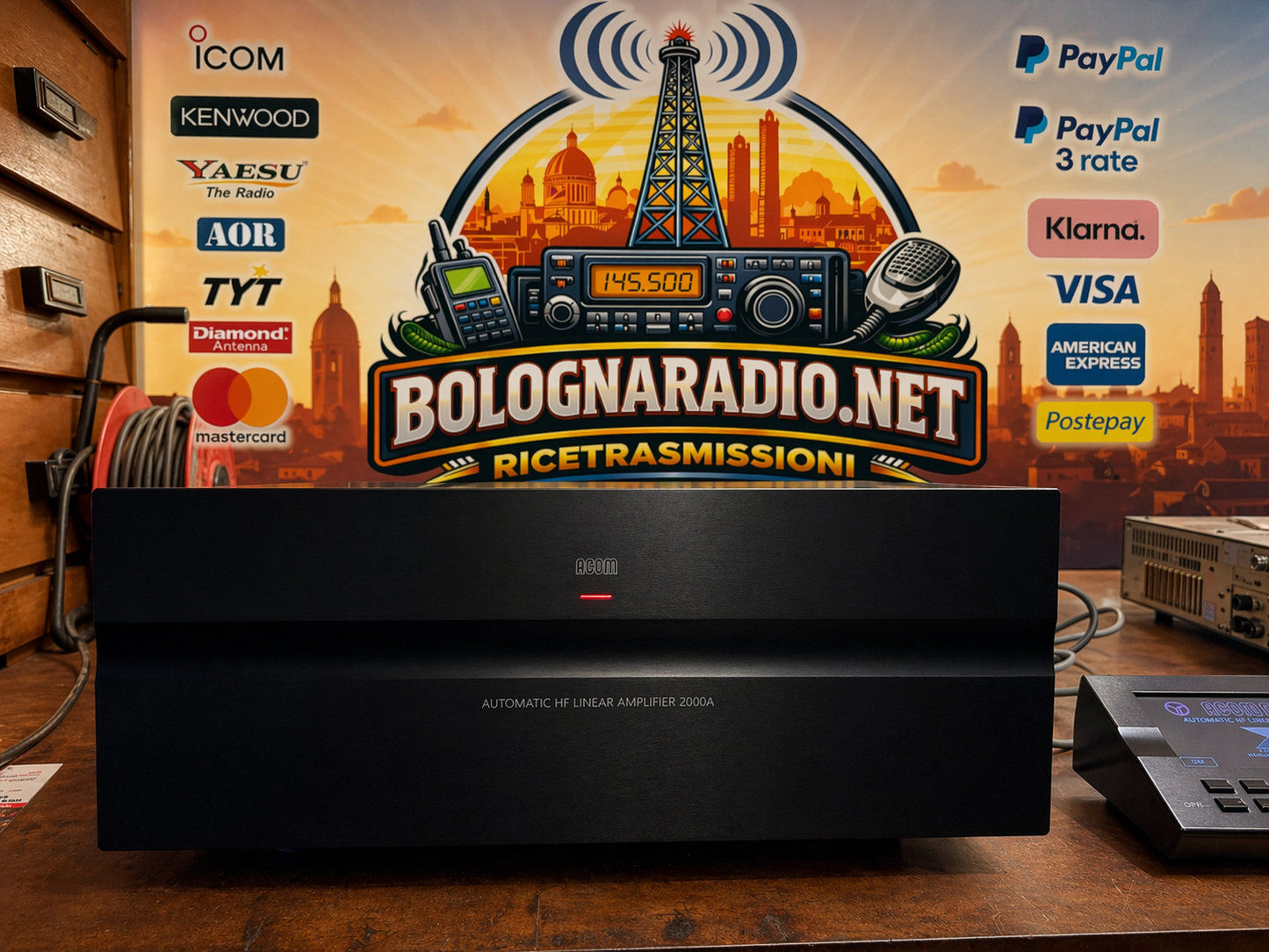 Acom 2000A 2kw anno 2024 full set