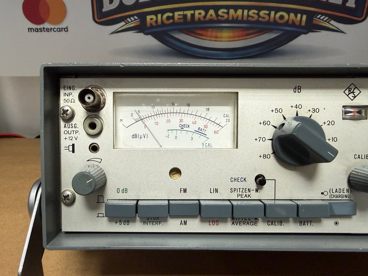 Rohde & Schwarz VHF-Feldstarkemesser HFV 25–300 MHz