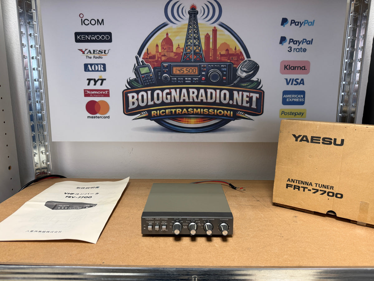 Yaesu FRT 7700 perfetto full set