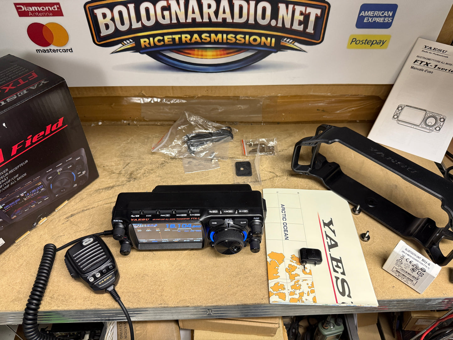 Yaes FTX 1 field + BU6 + GPS 03/2026 pari al nuovo Garanzia Ufficiale