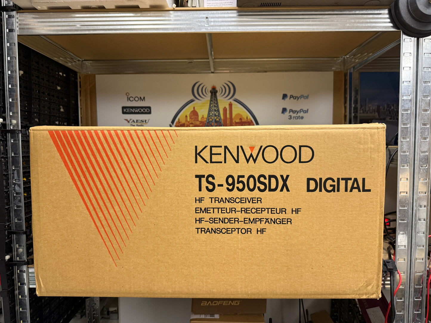 Kenwood TS 950SDX + DRU2 doppio imballo pari al nuovo garanzia 12 Mesi